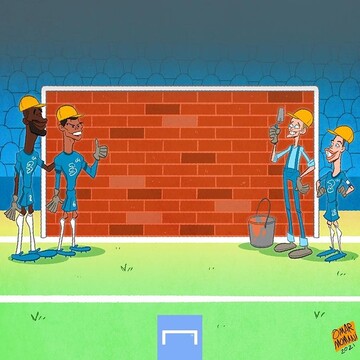 ببینید آبی‌ها چطور دروازه تیم رو بستند!