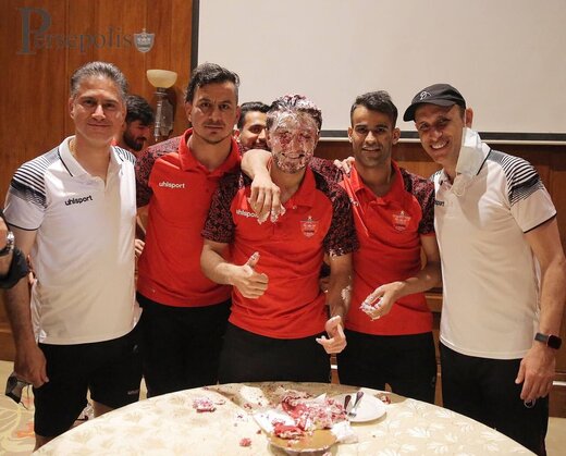 تولد بازی پرسپولیسی‌ها در گوا/عکس