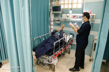 سفره افطار مدافعان سلامت