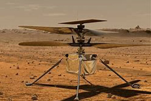 ببینید | پرواز موفقیت‌آمیز هلیکوپتر ناسا در مریخ