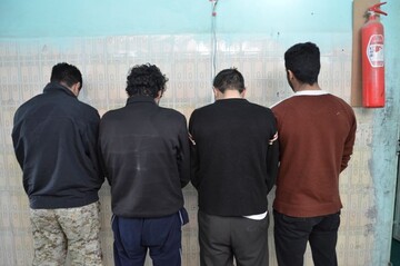 ‍ ‍ دستگیری ۴ سارق تجهیزات مخابراتی در خرم آباد 