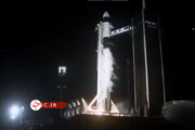 ببینید | لحظه پرتاب فضاپیمای فالکون به فضا
