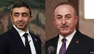 وزیران خارجه ترکیه و امارات پس از 4 سال گفتگو کردند