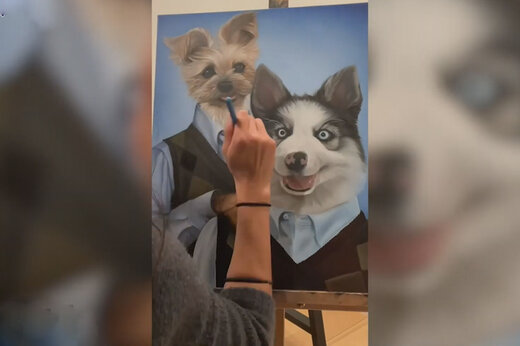 ببینید | اقدام شگفت‌انگیز یک دختر جوان در دوران کرونا