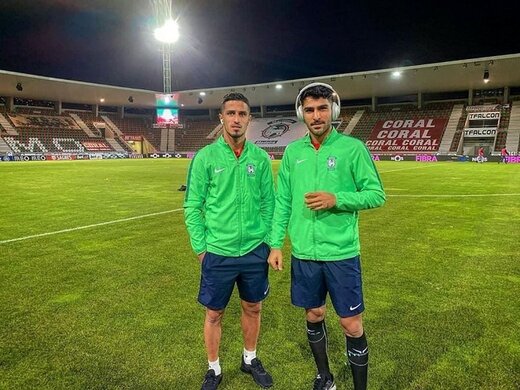 ببینید | مشاجره لفظی علیپور و عابدزاده در زمین فوتبال!