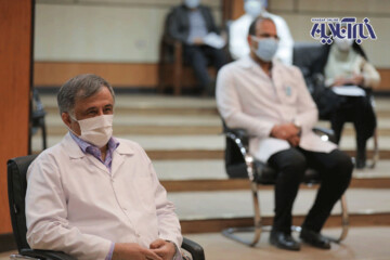 رونمایی از اولین اسپری ضد کرونای ایرانی در بیمارستان مسیح ‌دانشوری