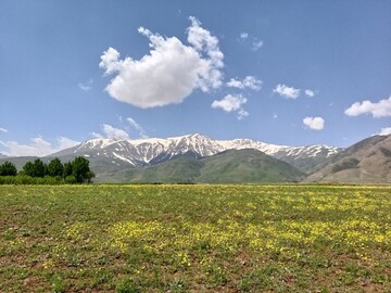 تلفیق بهار و زمستان در دامنه کوهستانهای "مرگور" ارومیه