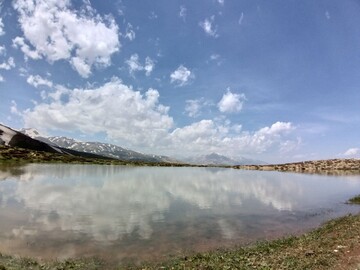 تلفیق بهار و زمستان در دامنه کوهستانهای "مرگور" ارومیه