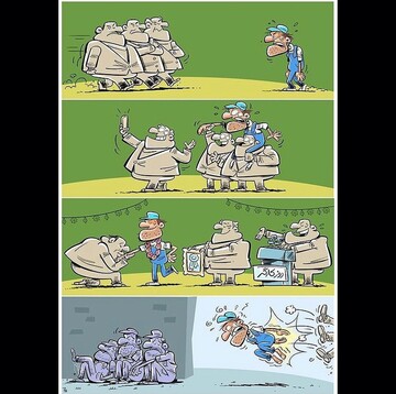 ببینید روز سلفی گرفتن با کارگران رسید!