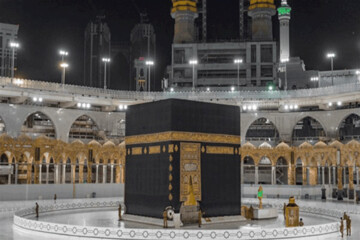 عکس | تصویر فضانورد ژاپنی از مکه مکرمه و مسجدالحرام