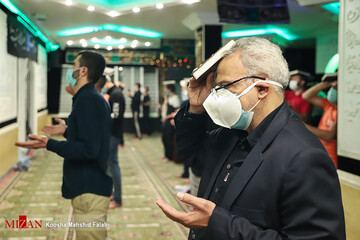 مراسم احیاء شب بیست و یکم ماه مبارک رمضان - زندان اوین