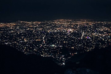 عکس | تصویری رویایی از تهران از زاویه‌ای که تاکنون ندیده‌اید