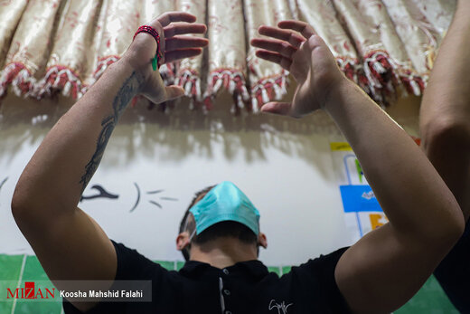مراسم احیاء شب بیست و یکم ماه مبارک رمضان - زندان اوین