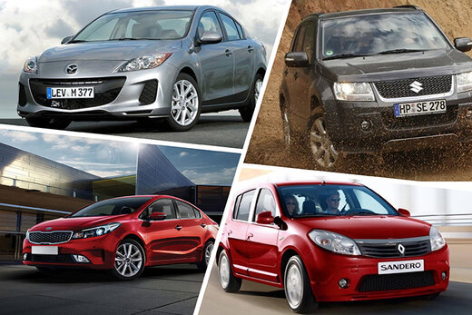 بهترین خودروهای ۵۰۰ میلیونی ازنظر مشخصات + جدول قیمت روز