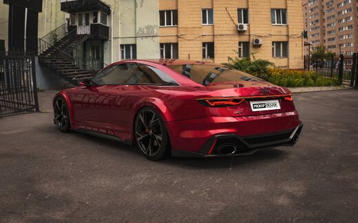 آئودی از ابرخودروی خود رونمایی کرد