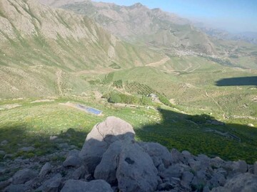 "پیرروستم" منطقه ای سرسبز برای ییلاق و قشلاق مردم هورامان تخت