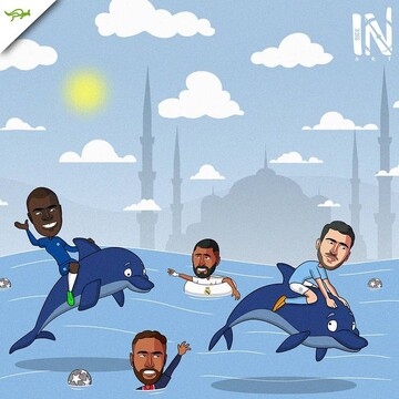 ببینید: آبی‌های لندن و سیتیزن‌ها در راه استانبول!