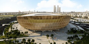 تکمیل ورزشگاه فینال جام جهانی 2022 قطر/ عکس