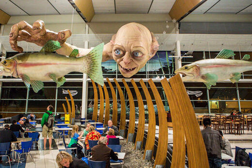 ببینید | پشت صحنه‌ای جالب از جادوی سبز در فیلم «ارباب حلقه‌ها»