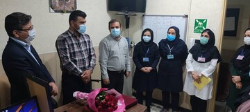 آئین تجلیل از مقام مامایی به مناسبت فرارسیدن روز جهانی ماما در بیمارستان امام خمینی(ره) دهدشت