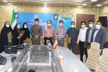 تجلیل از برگزیدگان مسابقه خ مثل خبرنگار در خرم آباد