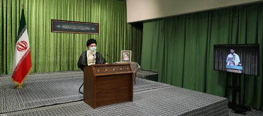 تصویری از تیتر یک مهم سایت رهبر انقلاب