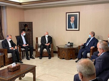 وزیران خارجه ایران و سوریه دیدار کردند