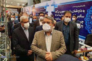 بازدید وزیر کشور از محل ثبت‌نام انتخابات ۱۴۰۰