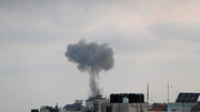 ببینید | لحظه شلیک خمپاره برکان ۵۰۰ کیلوگرمی توسط نیروهای حزب‌الله علیه اسرائیل