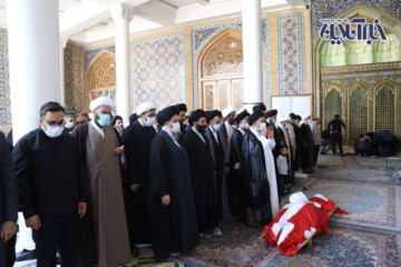 وداع ابدی با استاد شیخ الاسلامی