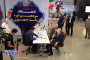 تصاویر | علی لاریجانی اینگونه وارد انتخابات ریاست جمهوری شد