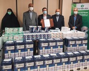 اهدای ۲۵۱قلم تجهیزات پزشکی به دانشگاه علوم پزشکی قزوین
