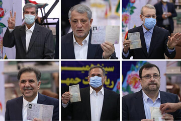 تصاویر | جشنواره ثبت نام بازیگران اصلی انتخابات