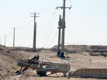 خسارت ۱۰ میلیارد ریالی سیل و طوفان به شبکه و تاسیسات توزیع برق استان سمنان