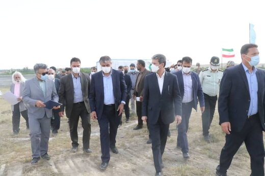 وزیر راه، شرکت عمران شهر جدید گلمان را افتتاح کرد