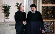 علی لاریجانی به ابراهیم رئیسی پیام داد