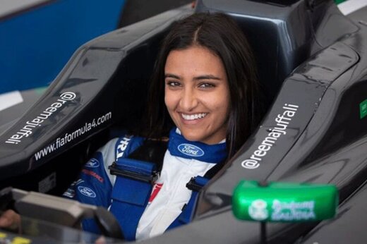 ببینید | اولین راننده زن عربستانی در فرمول ۳ طوفان به پا کرد