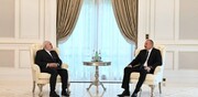 Zarif meets president of Azerbaijan Republic
