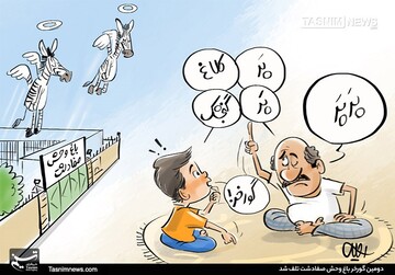 ببینید دومین گورخر آفریقایی هم تلف شد!