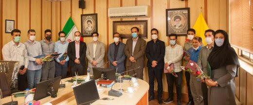 تجلیل مدیر عامل گاز لرستان از پرسنل روابط عمومی و اطلاع رسانی 