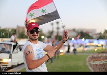 جشن پیروزی بشار اسد در انتخابات ریاست جمهوری