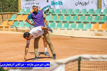 تصاویر | فینال رقابت تور جهانی تنیس زیر ۱۸ سال ارومیه