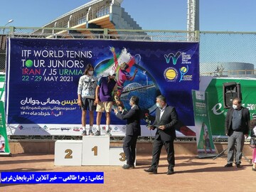 تصاویر | فینال رقابت تور جهانی تنیس زیر ۱۸ سال ارومیه