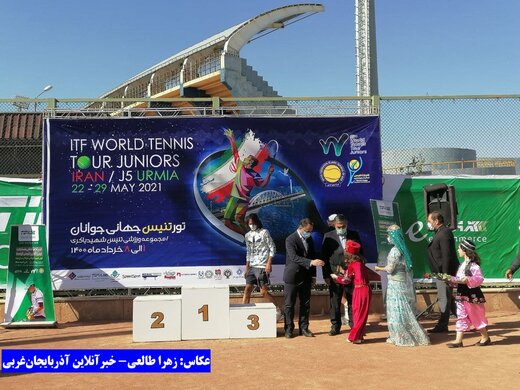 تصاویر | فینال رقابت تور جهانی تنیس زیر ۱۸ سال ارومیه
