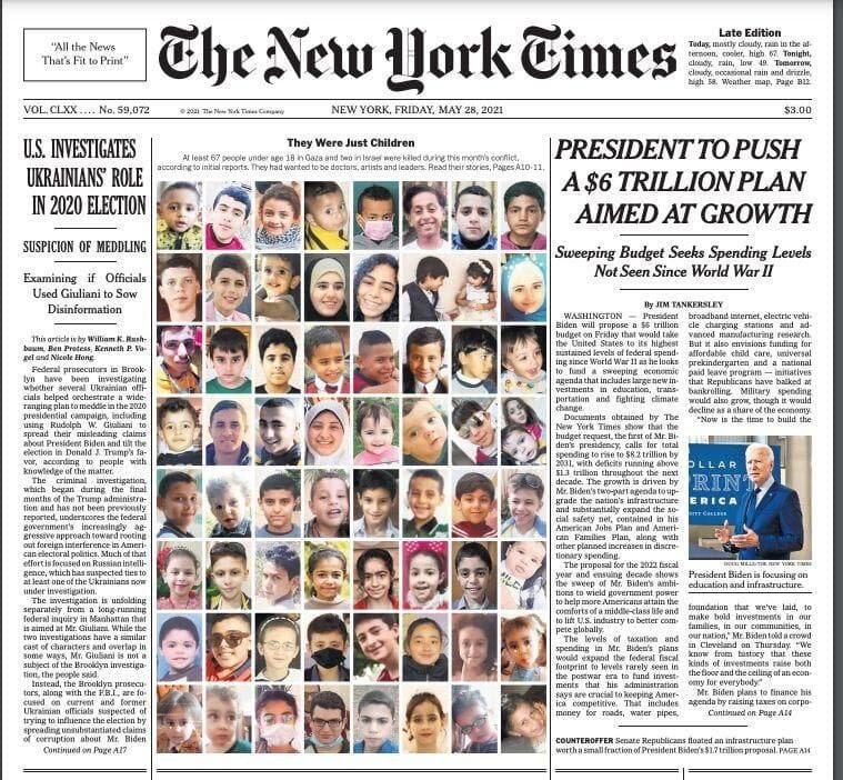 نیویورک‌تایمز:آنها فقط کودک بودند/عکس