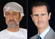 سلطان عمان پیروزی اسد را تبریک گفت