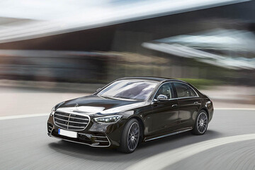 عکس | جولان و ویراژ نسل جدید بنز S500 در خیابان‌های تهران