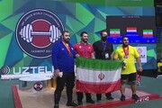 نایب قهرمانی و سومی جوانان ایران در وزنه برداری جهان