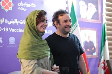 بازیگر پایتخت و همسرش واکسن ایرانی کرونا زدند
