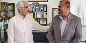کدام وزیر احمدی نژاد به دیدار سعید جلیلی رفت؟ +عکس